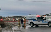Řidič pick-upu srazil v Kanadě skupinu chodců a ujel. Dvě osoby zabil a devět zranil