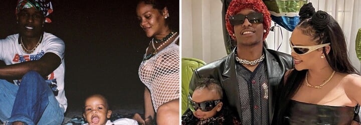 Rihanna a ASAP Rocky slaví první narozeniny svého syna. Na Instagramu zveřejnili rodinné fotografie