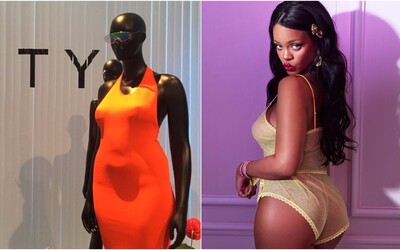 Rihanna použila plus-size figuríny v nové Fenty kolekci. Převislé břicho a široké boky mají pozitivní odezvu