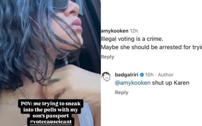 Rihanna sa kvôli voľbám v USA pohádala s fanúšikmi v komentároch na Instagrame. Chcela voliť, no nemá americké občianstvo