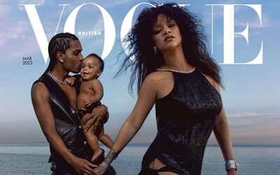 Rihanna zverejnila exkluzívne fotografie svojho syna z fotenia pre Vogue. Vôbec prvýkrát prehovorila o svojom pôrode
