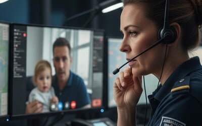 Rodiče pomocí aplikace Záchranka zachránili život ročního chlapečka v bezvědomí