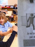 Rodičom vo francúzskej škôlke zakázali prehadzovať deti cez plot. Chceli tak ušetriť čas, keď nestíhali prísť načas