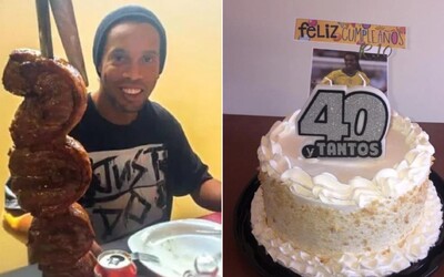 Ronaldinho slavil narozeniny ve vězení. Podle fotek to vypadá, že se má jako v bavlnce