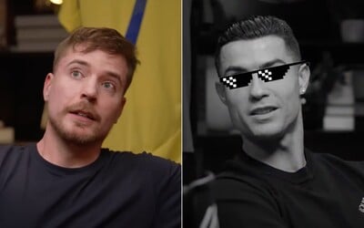 Ronaldo chce zbúrať internet. Do najnovšieho videa si zavolal MrBeasta, chce ho prekonať v počte odberateľov