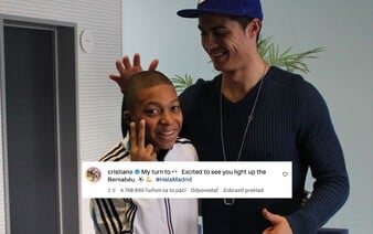 Ronaldův komentář překonal rekord v počtu lajků na Instagramu. Reagoval na přestup Mbappého do Realu Madrid