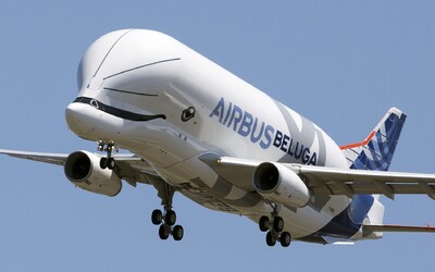Roztomilé letadlo Airbus Beluga XL, které vypadá jako mořský tvor, uskutečnilo svůj první provozní let