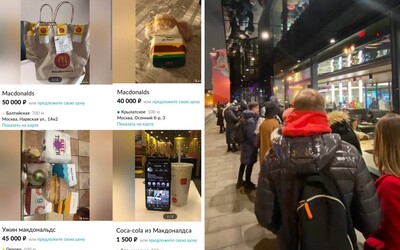 Rusi na internete predávajú produkty McDonald's za šialené ceny. Za jedno Big Mac menu zaplatíš aj 250 €