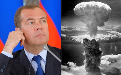 Ruský exprezident straší atomovkou: Pokud bude ukrajinská protiofenziva úspěšná, Moskva bude muset použít jadernou zbraň