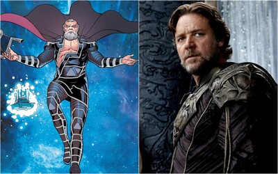 Russell Crowe si v Thor: Love & Thunder zahrá Zeusa. Herec to zrejme nechtiac prezradil v rádiu