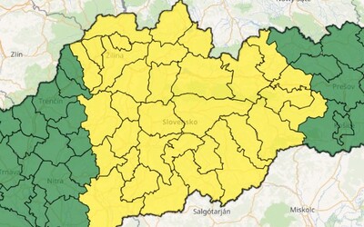 SHMÚ VARUJE: V slovenských horách hrozia víchrice. Týka sa to týchto okresov
