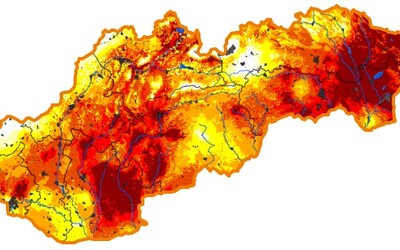 SHMÚ: Vyše polovicu Slovenska trápi výrazné až extrémne pôdne sucho. Podobný nedostatok zrážok tu nebol od konca 19. storočia