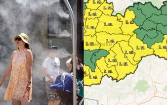 SHMÚ vydal výstrahy pre viaceré okresy. Slovensko zasiahnu vysoké teploty aj silný vietor (+mapa)