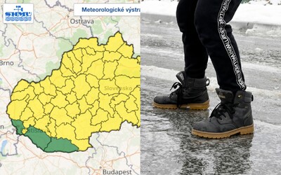 SHMÚ vydáva výstrahy: na Slovensku hrozia víchrice a poľadovica. V jednom regióne platí výstraha pred povodňami 