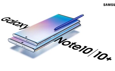 Samsung predstavil nové vlajkové lode – Galaxy Note 10 a 10+