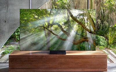 Samsung připravuje televizor, který má být zcela bez rámů. 8K obraz bude doslova létat v místnosti