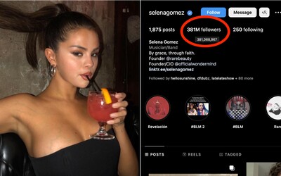 Selena Gomez je najsledovanejšou ženou na Instagrame. Stalo sa to po tom, čo zverejnila vyzývavú fotku, ktorú najprv vymazala