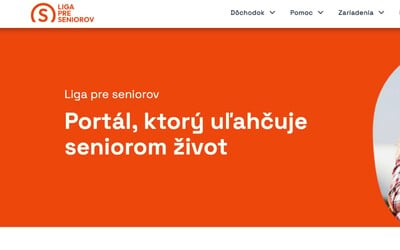 Seniori môžu využívať nový bezplatný portál. Pomôže im pri informáciách o dôchodkoch