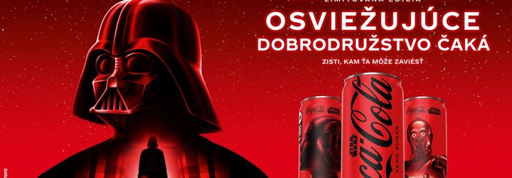 Sila spojenia Coca-Cola a Star Wars prináša fanúšikom limitovanú edíciu a oživuje ikonické postavy