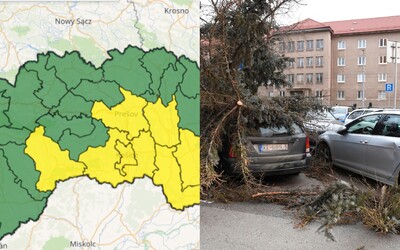 Silný vietor bude trápiť Slovensko aj vo štvrtok. SHMÚ zverejnil výstrahy, vietor môže byť nebezpečný (+ mapy)