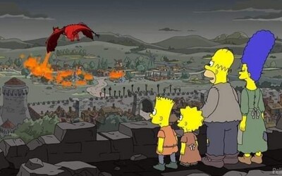 Simpsonovci predpovedali vypálenie King’s Landing drakom už pred dvomi rokmi