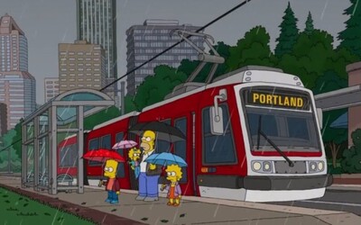 Simpsonovi se v poslední řadě svezli českou tramvají