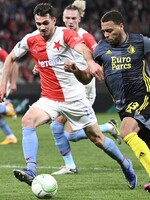 Slavia Praha podlehla Feyenoordu Rotterdam 1:3, v semifinále Evropské konferenční ligy si nezahraje