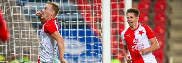 Slavia Praha vyhrála nad Viktorií Plzeň 1:0 a slaví titul! Vykopal jej Ševčík