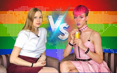 Slaytiiina si vo videu vymenil názory o LGBT témach s Líviou Garčalovou. Argumentami ju veľakrát dostal do úzkych