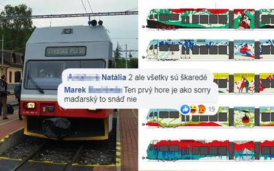 Slováci hromžia na ZSSK za návrhy nových tatranských vlakov. Pripomínajú im maďarskú vlajku či stečenú farbu