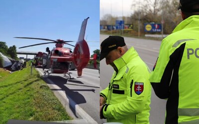 Slováci schytali od policajtov pokuty až 2 600 €, lebo si fotili dopravnú nehodu na diaľnici. Hliadky s nimi nemali zľutovanie
