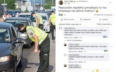 Slováci vo facebookových skupinách hľadajú prevádzačov a dávajú si tipy, aby sa vyhli karanténe