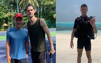 Slovák Marcus trénuje tenis na Maldivách: Bon Jovi trénoval každý deň, najväčší tringelt mi nechal Čech (Rozhovor)