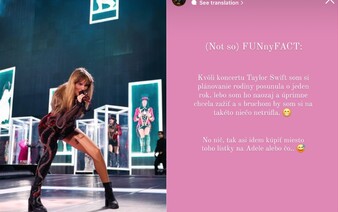 Slovenská influencerka si kvôli koncertu Taylor Swift o rok posunula tehotenstvo. „Swifties“ smútia pre zrušenú šou