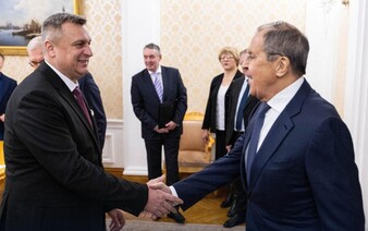 Slovenská parlamentná delegácia sa stretla s Lavrovom. Gašpar a Danko počuli obvinenia voči Západu