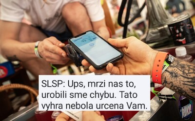 Slovenská sporiteľňa poslala výhernú SMS aj ľuďom, ktorí 20 € nevyhrali. „Už som ich prepil,“ odkazuje zákazník