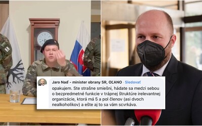 Slovenskí branci sa hnevajú, ministerstvo obrany ich vraj ignoruje. Ste trápni a nonstop na mol, odkazuje Naď