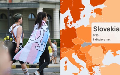 Slovensko je jedno z najhorších miest na život pre transľudí. Na chvoste rebríčka sme s týmito krajinami