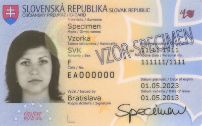 Slovensko začne čoskoro vydávať bezkontaktné občianske preukazy. Nové nariadenie zavádza aj biometrické údaje