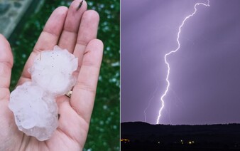 Slovensko zasiahnu počas víkendu silné búrky. Meteorológovia varujú pred krúpami a silnými zrážkami