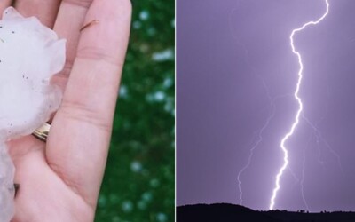 Slovensko zasiahnu počas víkendu silné búrky. Meteorológovia varujú pred krúpami a silnými zrážkami