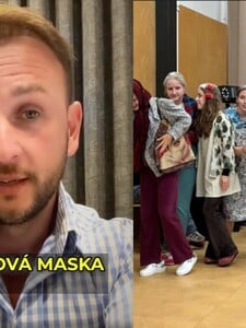 Slovenští studenti se na Halloween oblékli jako důchodci volící Fica. Naštvali tamního ministra vnitra