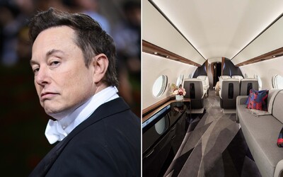 Soukromý letoun Elona Muska vzlétl loni 134krát a vyprodukoval 1800 tun oxidu uhličitého