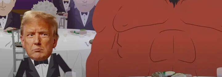 South Park si znovu střílí z Trumpa. V nové ukázce osahává Satanovi stehno pod stolem