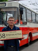 Štefan odrobil v bratislavskej MHD neuveriteľných 58 rokov. Teraz odchádza do zaslúženého dôchodku