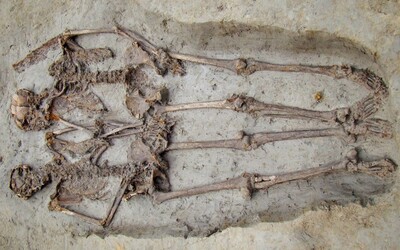Stovky rokov staré kostry „milencov“ držiacich sa za ruky v skutočnosti patrili dvom mužom