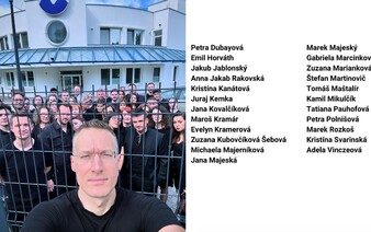 Štrajkový výbor Markízy podporili slovenské osobnosti. Odkaz vedeniu podpísal aj Tomáš Maštalír či Gabriela Marcinková