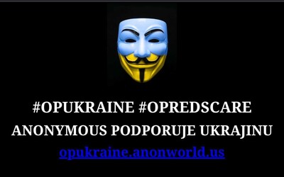 Stránku Zem a vek napadli hackeri zo skupiny Anonymous. Vyzývajú na podporu Ukrajiny