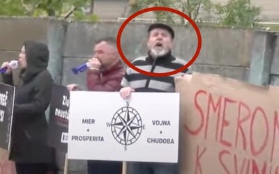 Strelec z Handlovej v minulosti protestoval proti Ficovi. „Dosť bolo Fica,“ skandoval v apríli neďaleko Trnavy