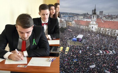 Študenti budú protestovať proti nespravodlivým maturitám v centre Bratislavy